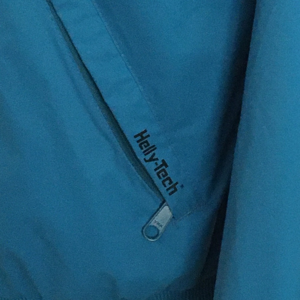 Helly Hansen Helly-Tech Teal Blue Jacket M - image 7